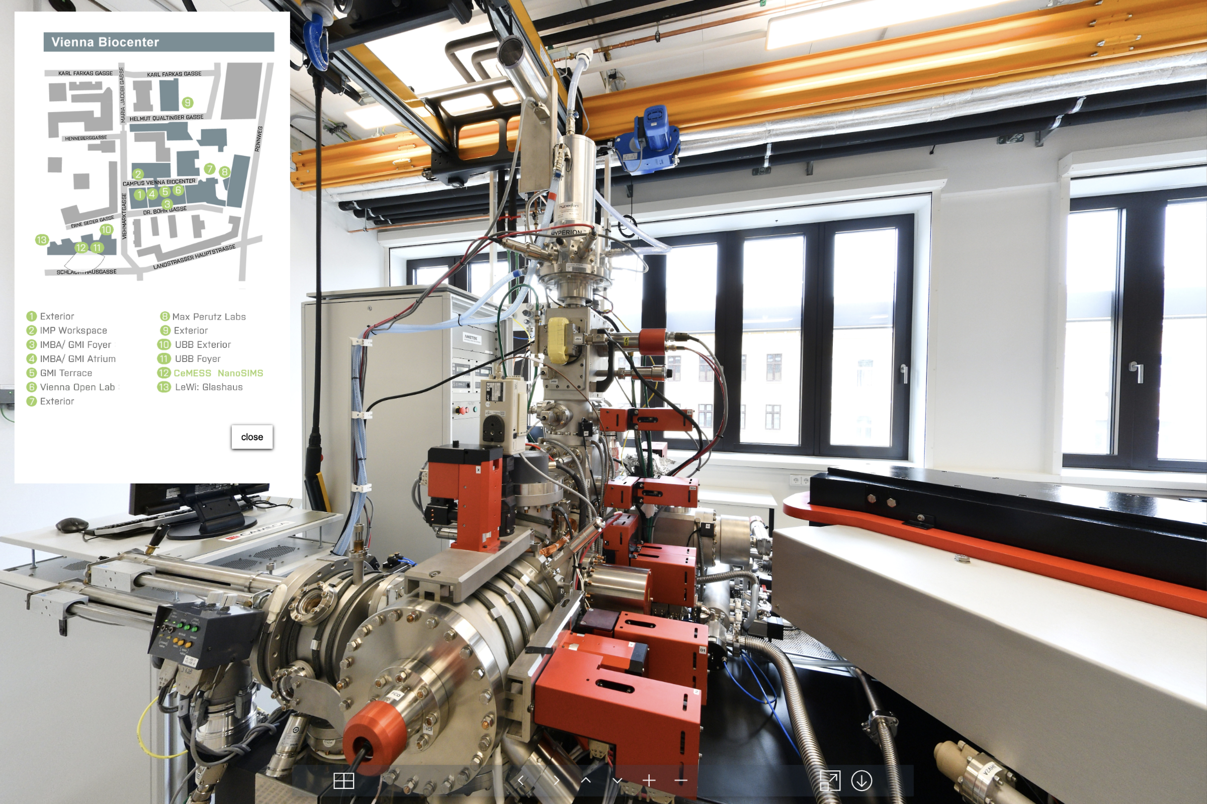 360° Virtuelle Tour Banner Fabrik, Panoramafotografie Österreich